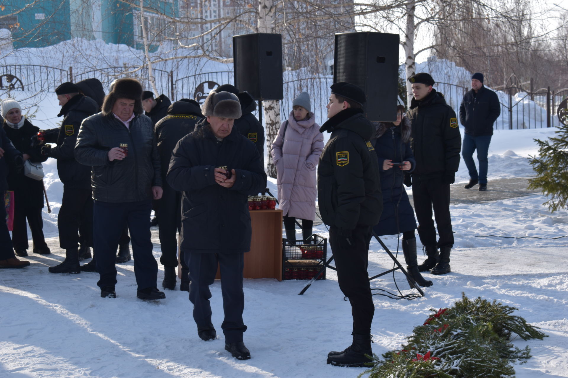 В Камских Полянах состоялось открытие памятника воинам - интернационалистам