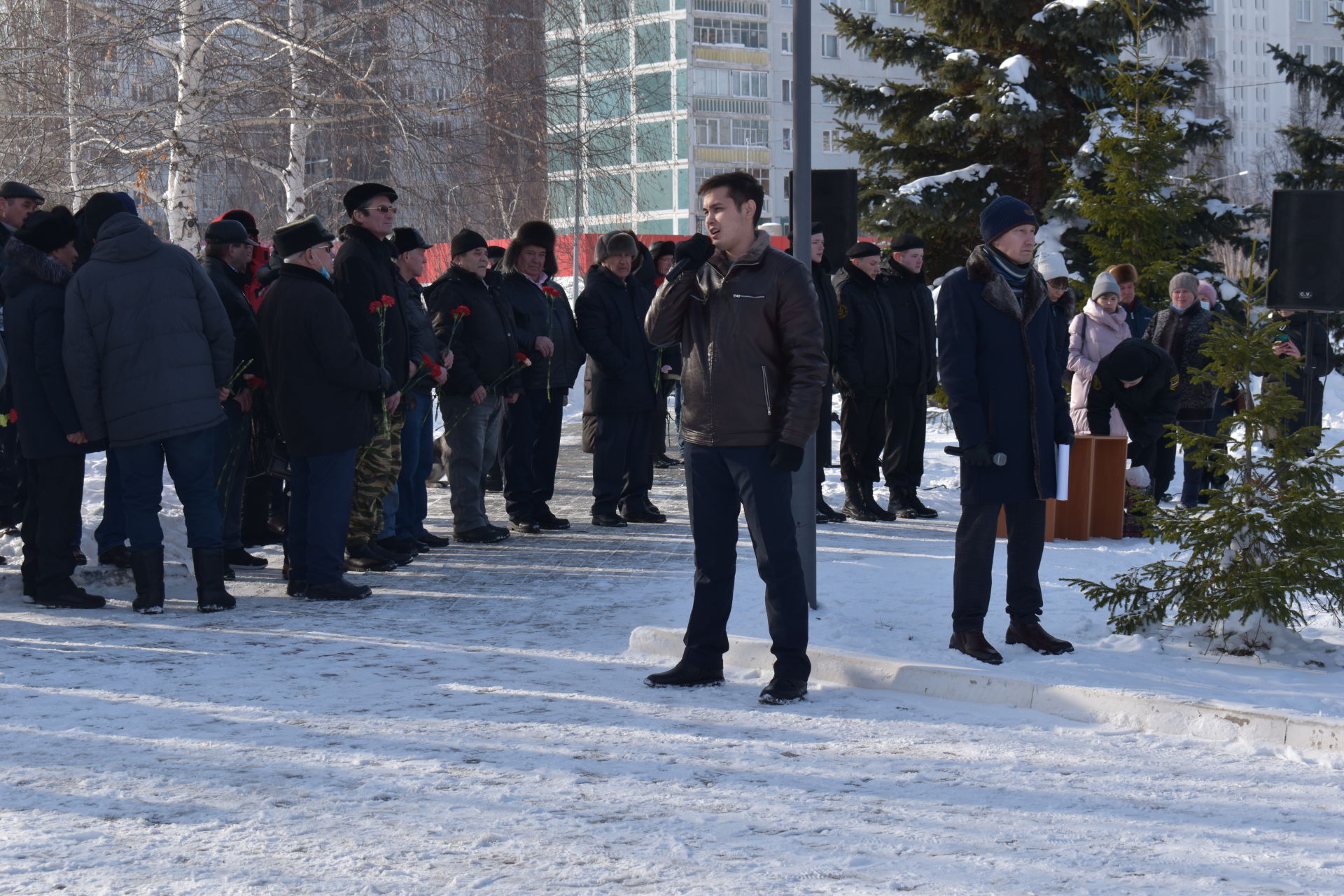 В Камских Полянах состоялось открытие памятника воинам - интернационалистам