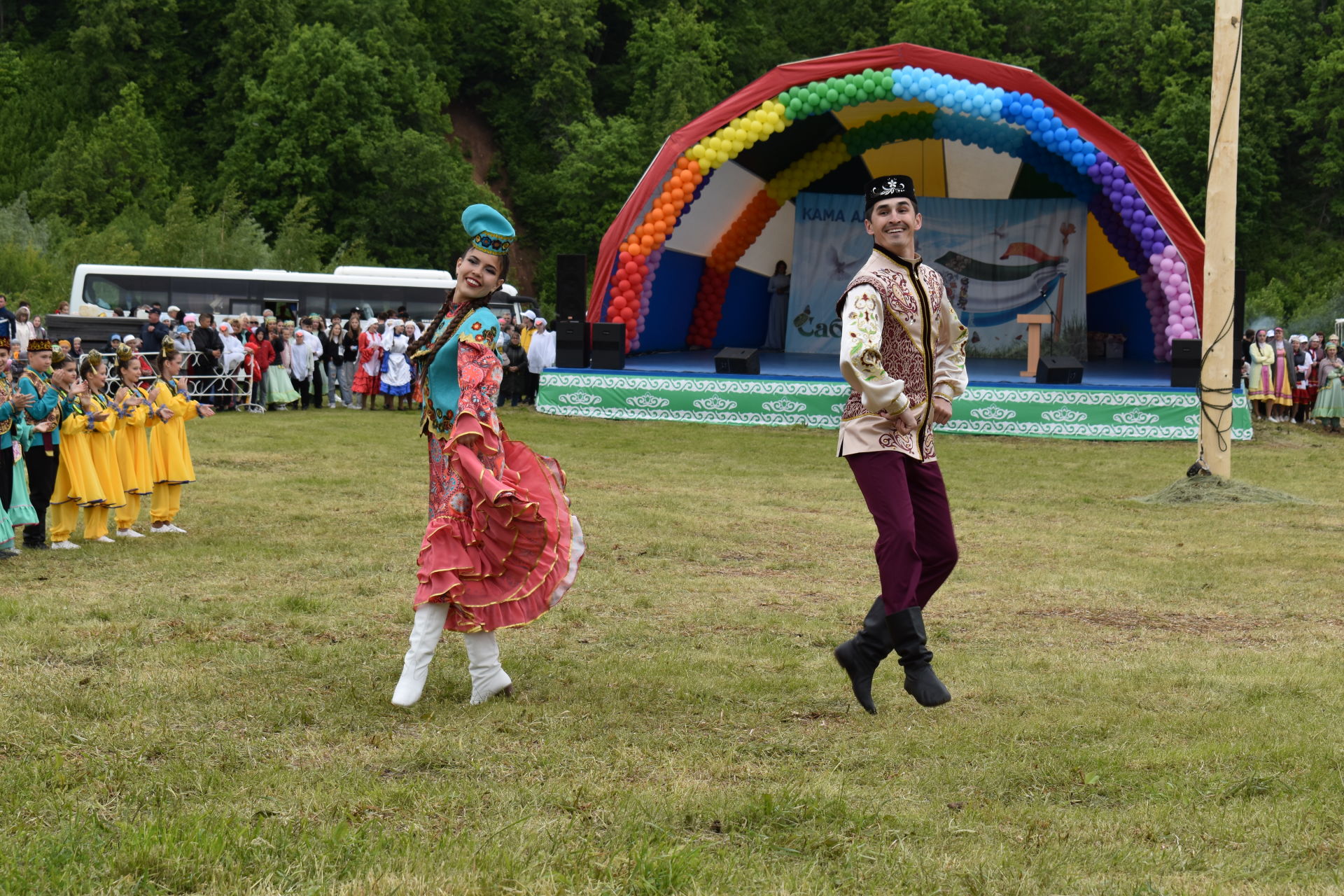 В Камских Полянах отпраздновали Сабантуй-2022