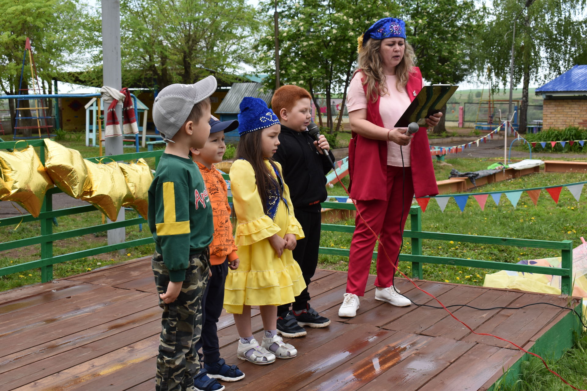 В Камполянском детском саду «Огонек» прошел праздник «Сабантуй»