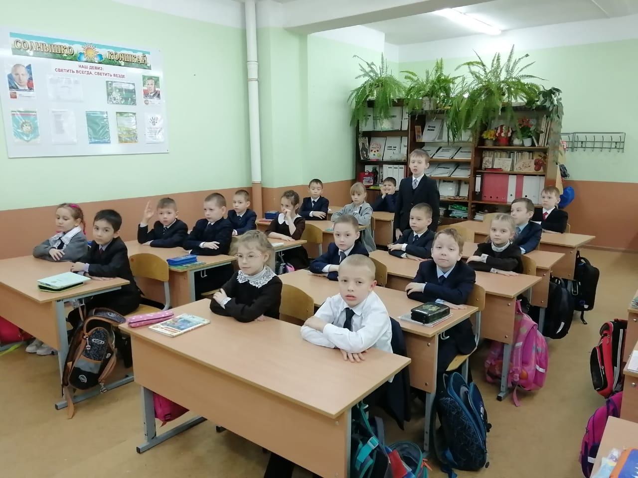 В камполянской школе №1 обучающимся рассказывали о блокадном Ленинграде