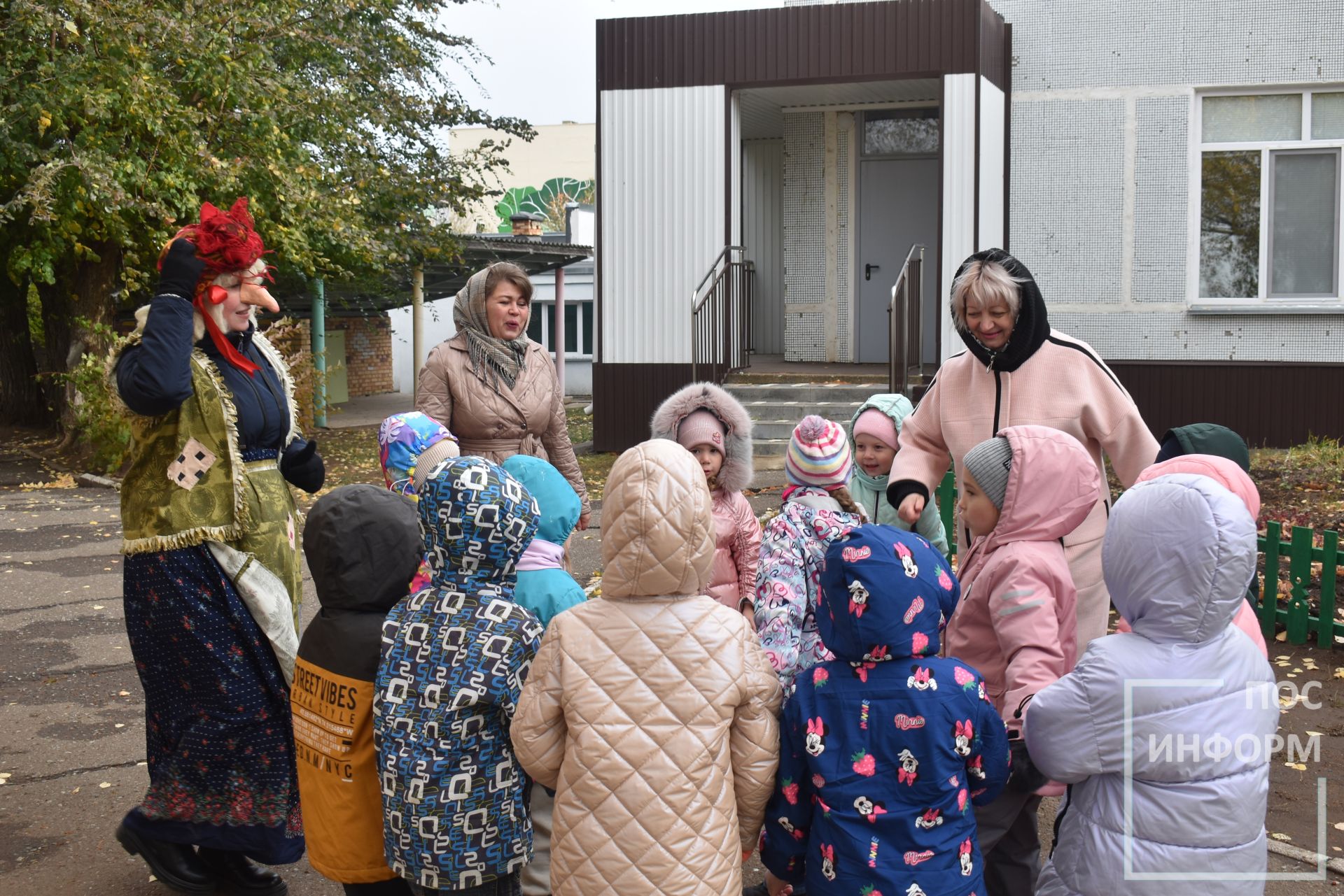 Праздник золотой осени в детском саду «Огонёк»