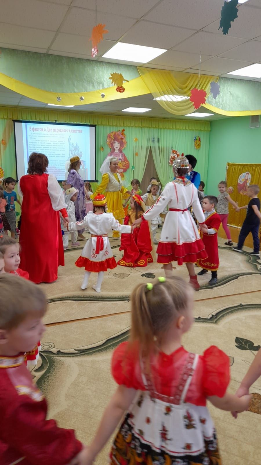 В детском саду «Золотая рыбка» прошло мероприятие ко Дню народного единства