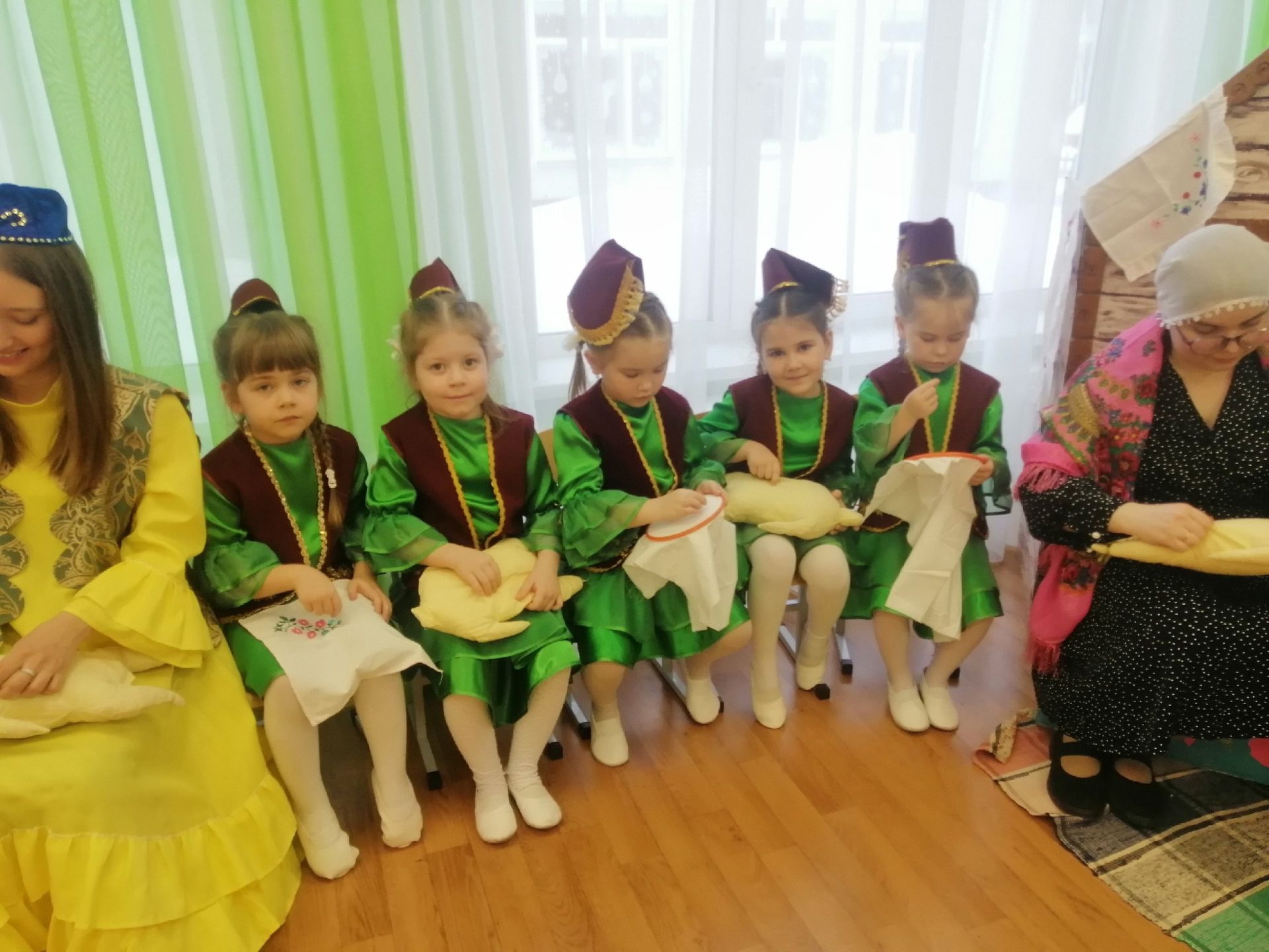 В детском саду «Огонек» был организован праздник «Каз өмәсе»