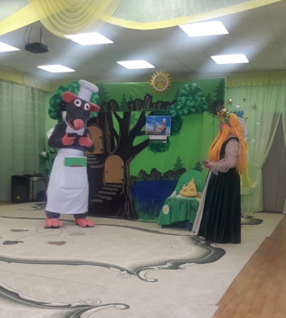 В детском саду «Золотая рыбка» в гостях у дошколят побывал театр кукол «Карнавал»