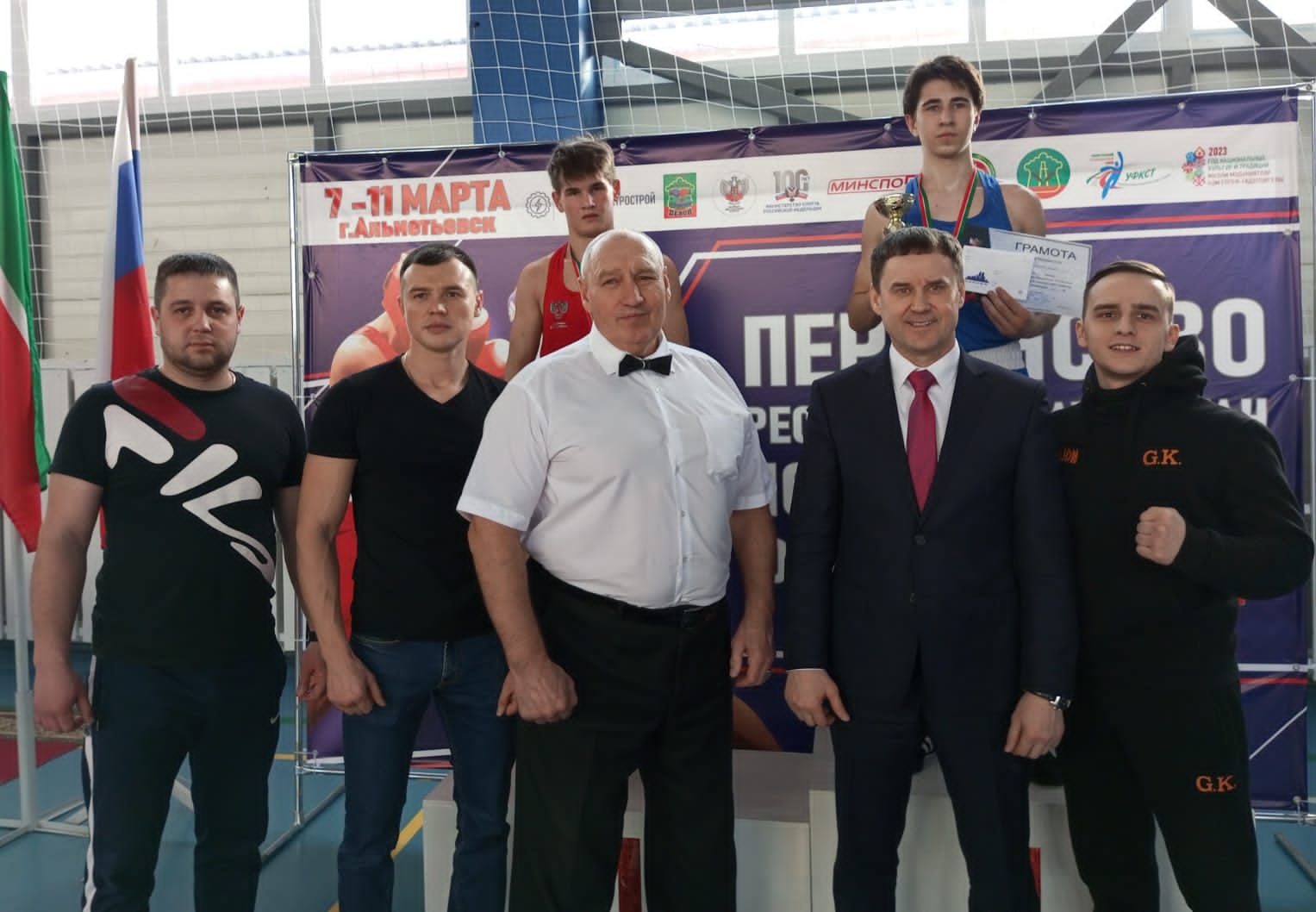 Камполянские боксеры заняли призовые места в Первенстве РТ в г. Альметьевск