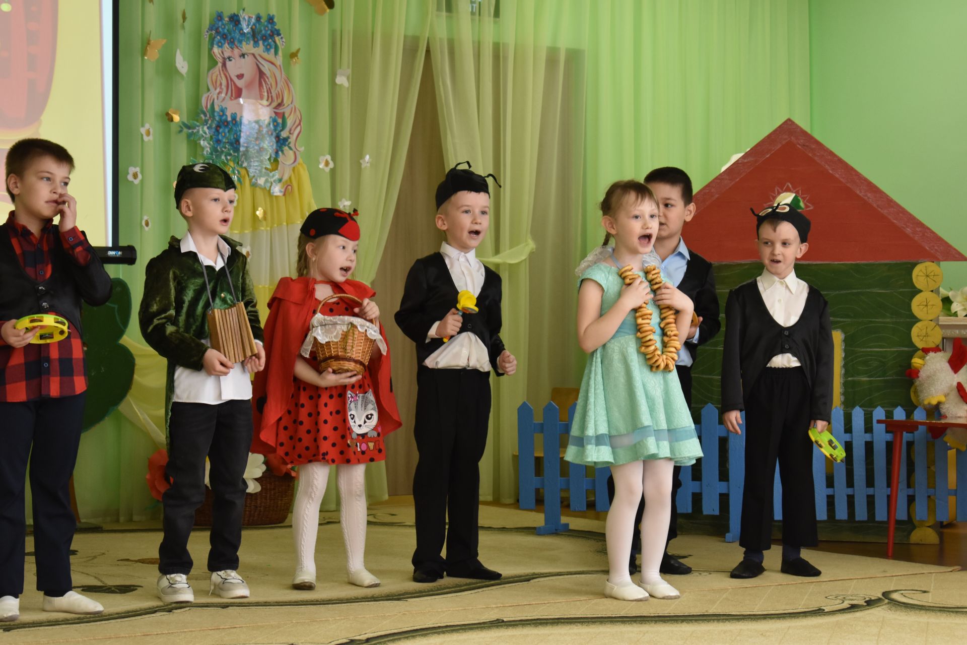 День театра в детском саду «Золотая Рыбка»