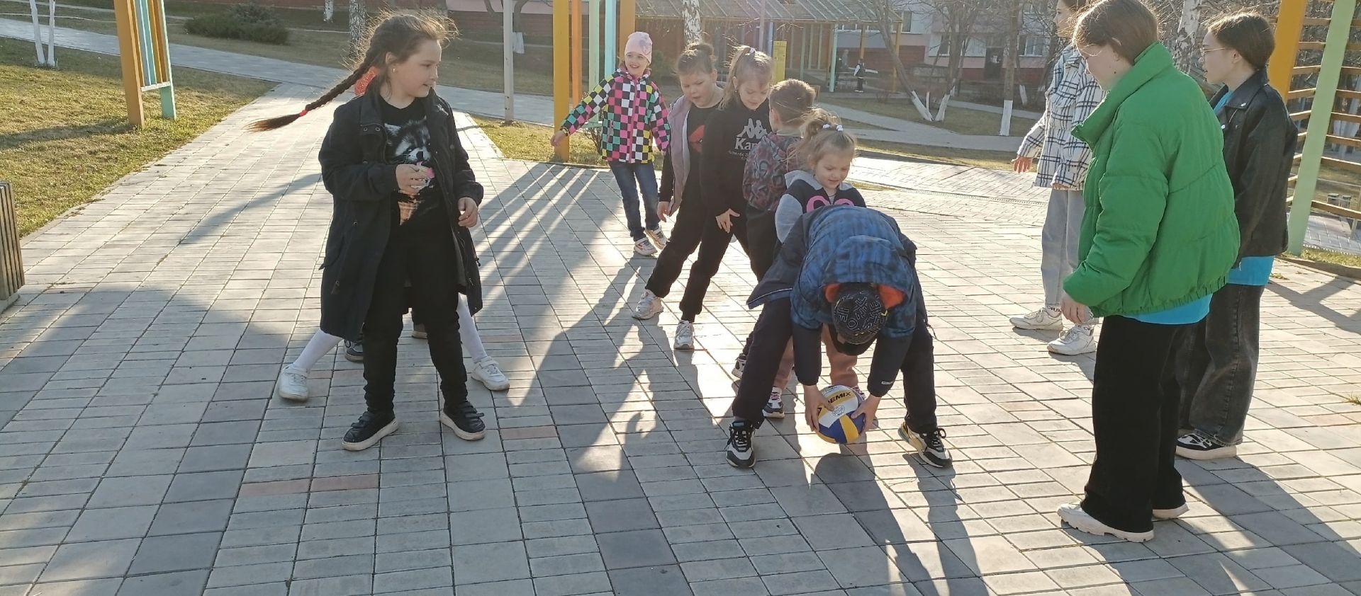 Активисты Детской районной Думы провели мероприятие «Спортивный час»