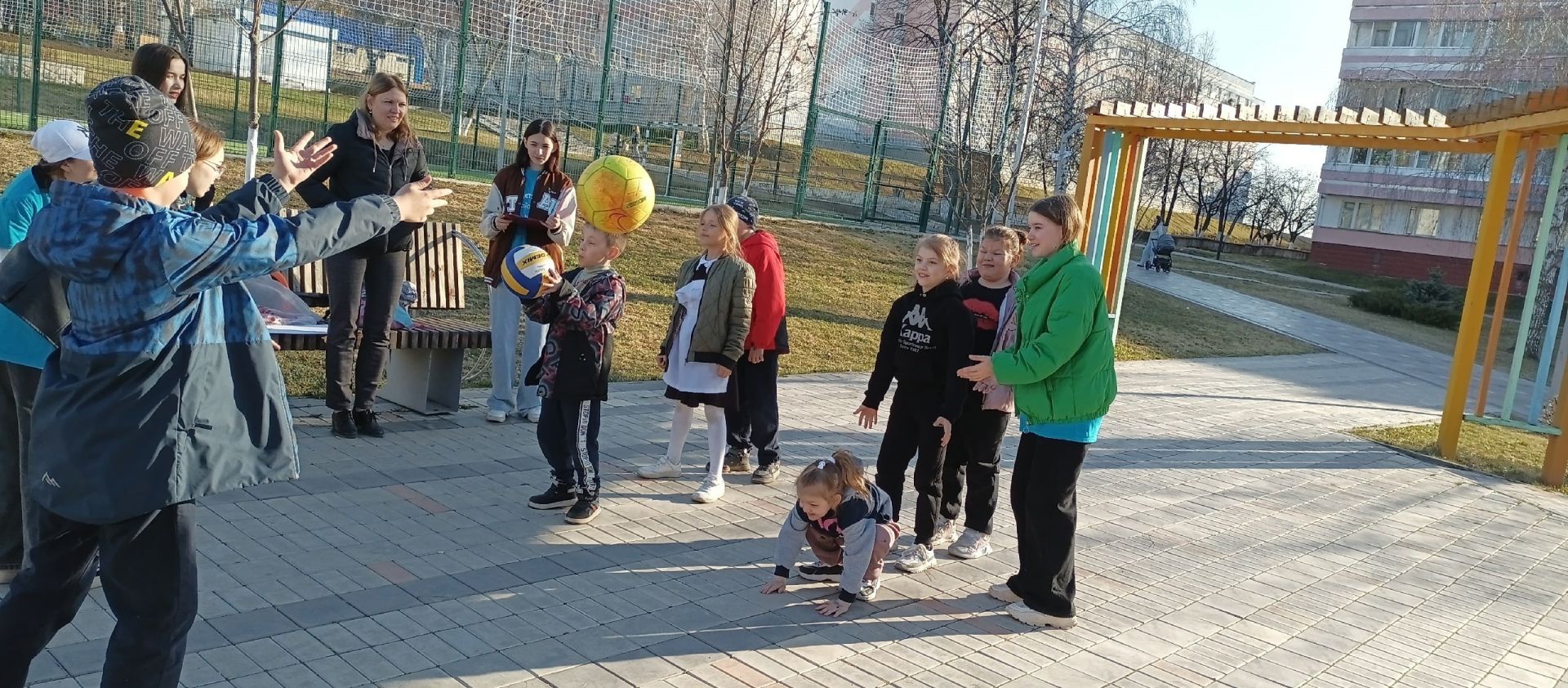 Активисты Детской районной Думы провели мероприятие «Спортивный час»