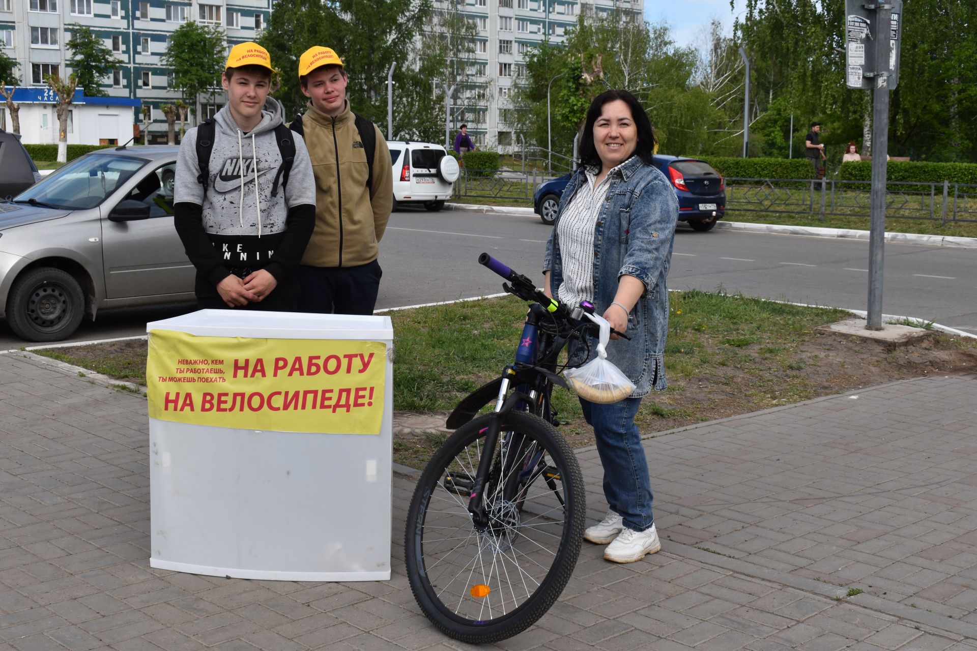 Камполянцы присоединились к акции «На работу, на велосипеде»