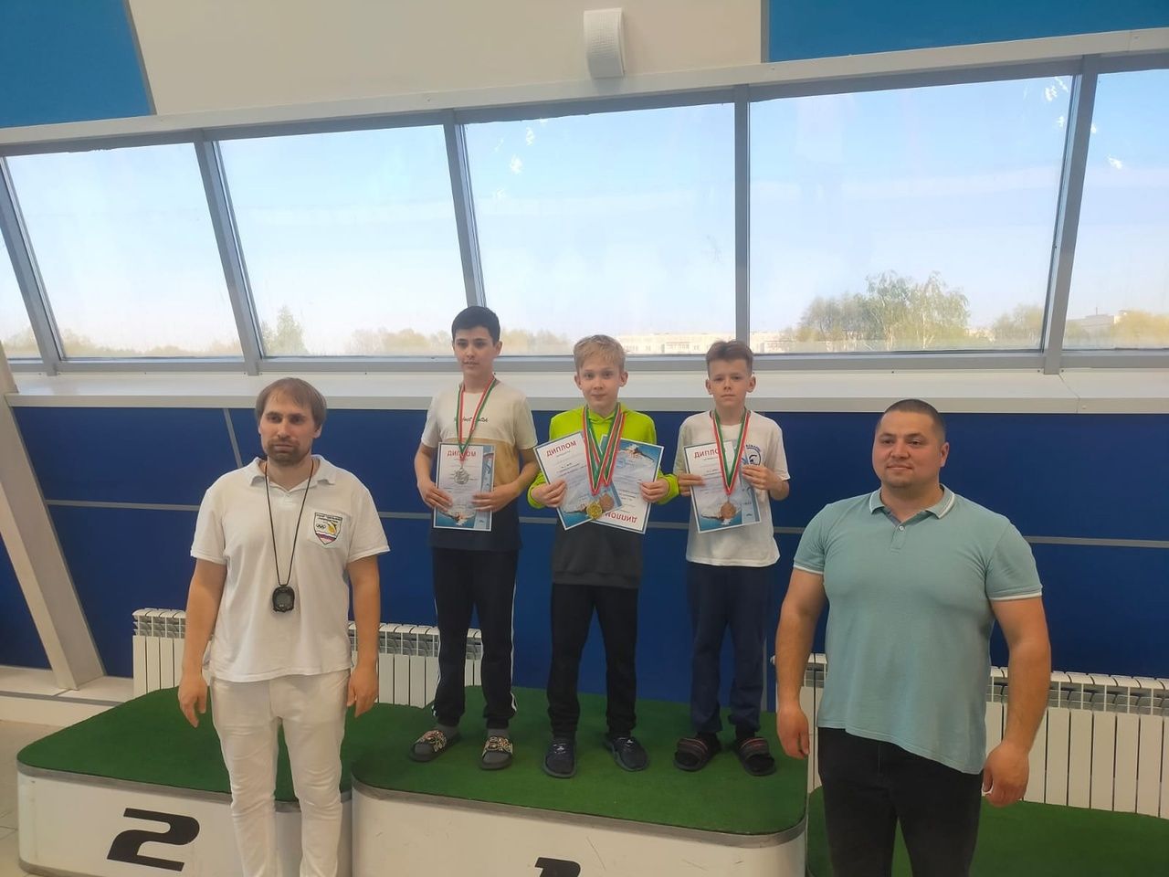 Камполянские пловцы заняли призовые места в соревнованиях «Старт чемпиона»