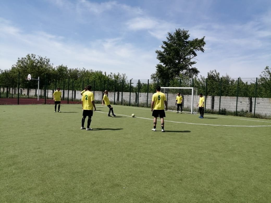 Команда камполянского дома-интерната учавствовали в соревнованиях по мини футболу