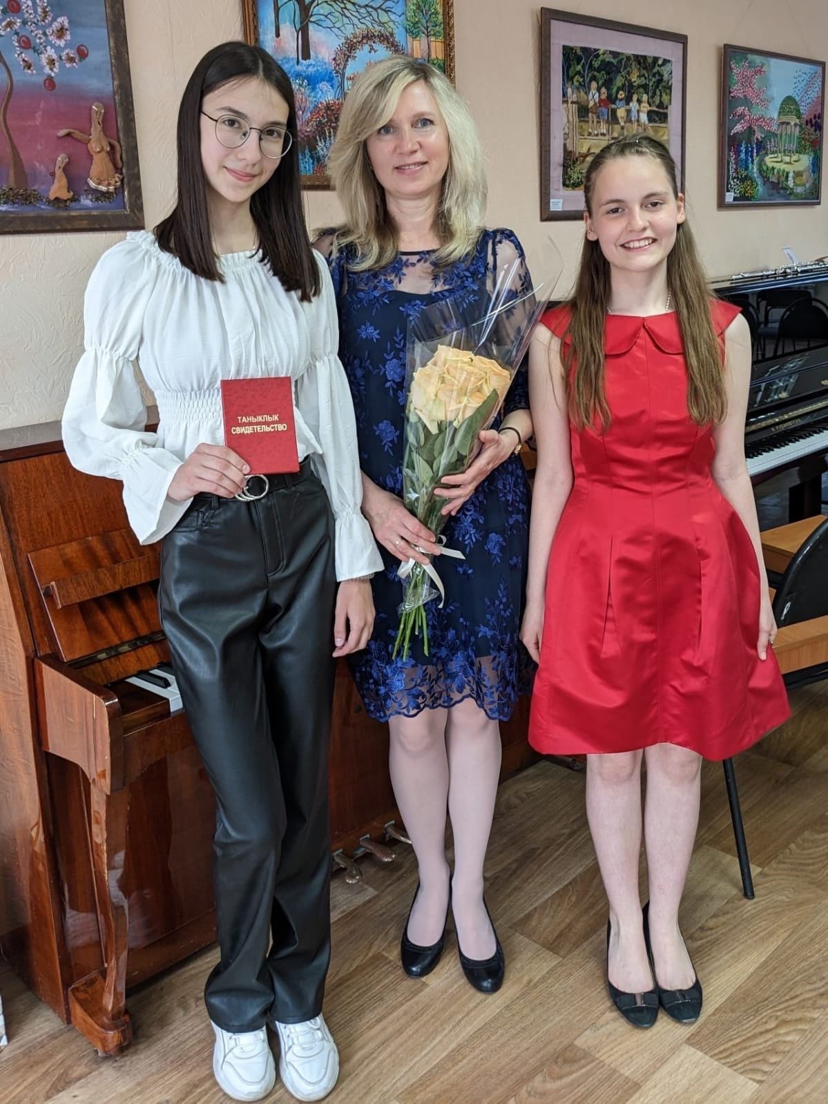 В Камско - Полянской детской музыкальной школе прошёл выпускной вечер