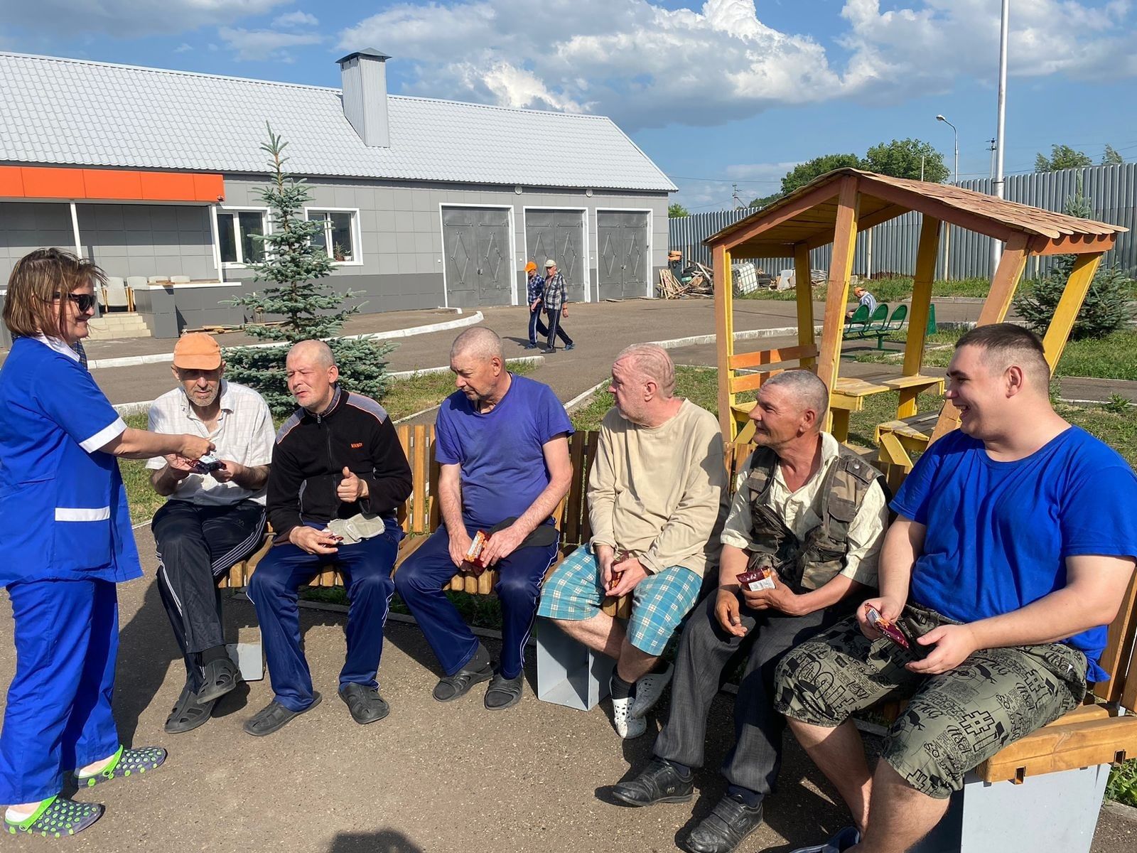 В камско-Полянском доме-интернате провели акцию, направленную на борьбу с табакокурением