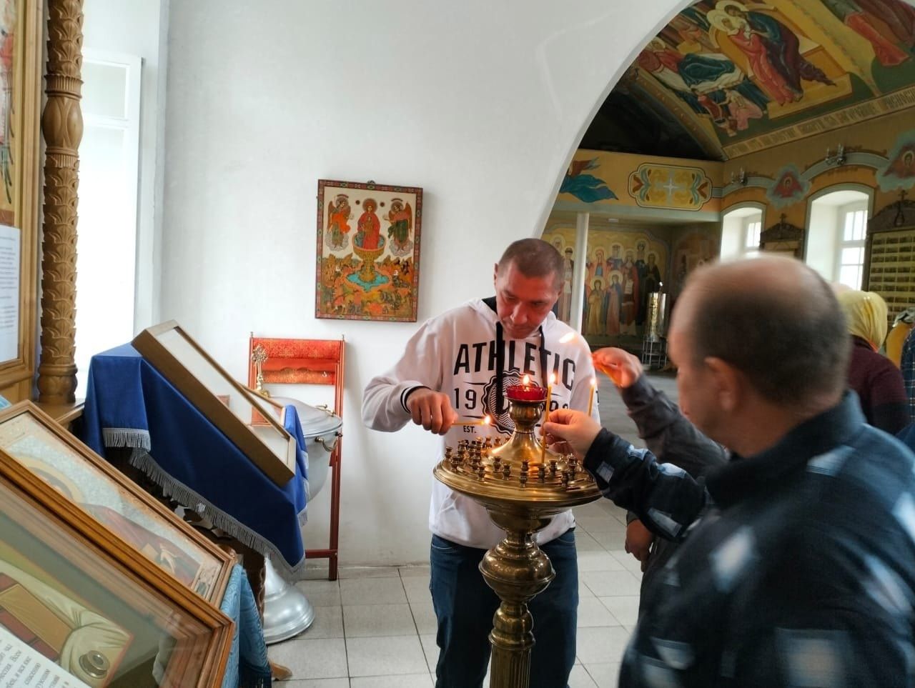 Проживающие Камско-Полянского дома-интерната посетили храм