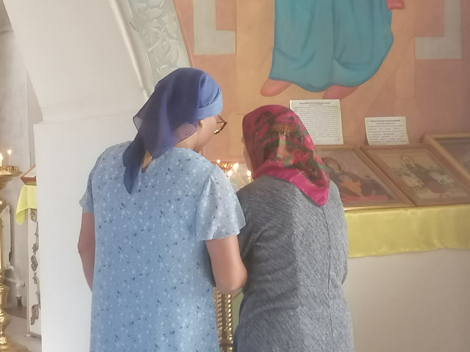 Жители дома-интерната посетили Храм Святых Бессребреников Космы и Дамиана