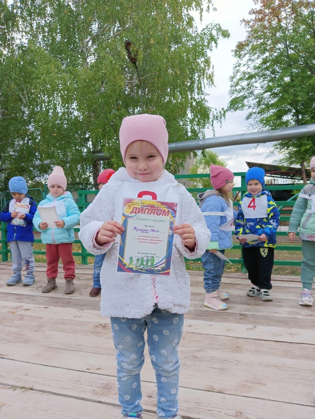 В детском саду «Огонек» прошел «Осенний марафон»