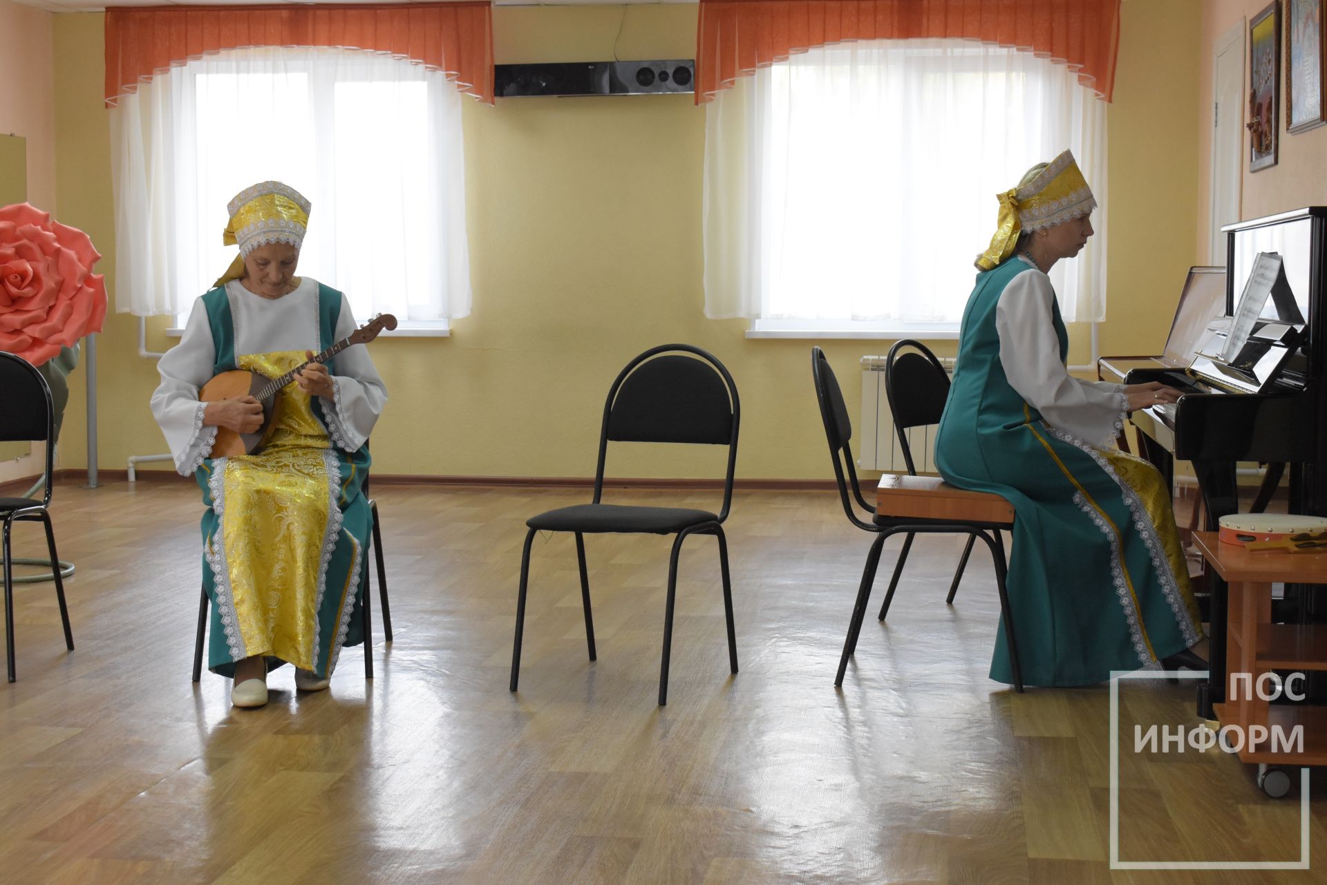 В Камско-Полянской ДМШ состоялся концерт ко Дню пожилых людей