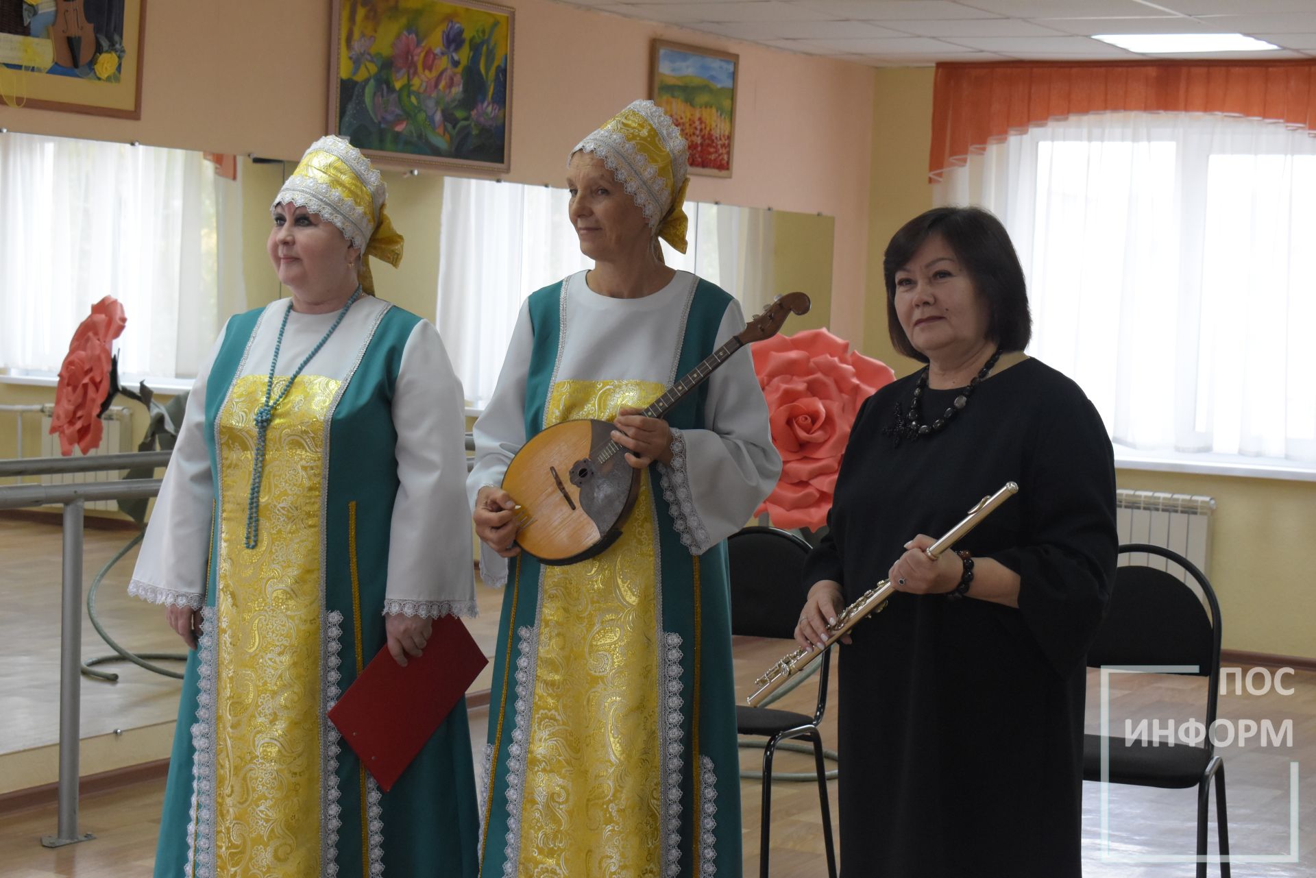 В Камско-Полянской ДМШ состоялся концерт ко Дню пожилых людей