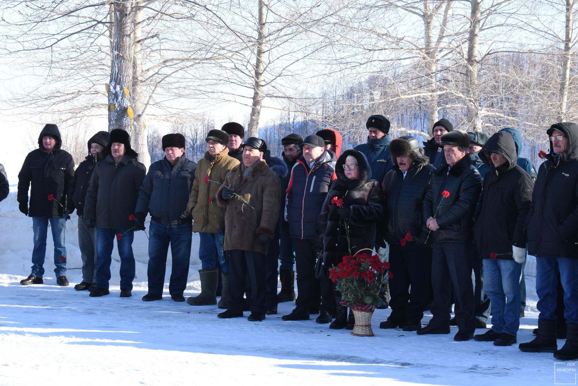 Жители Камских Полян почтили память воинов-интернационалистов