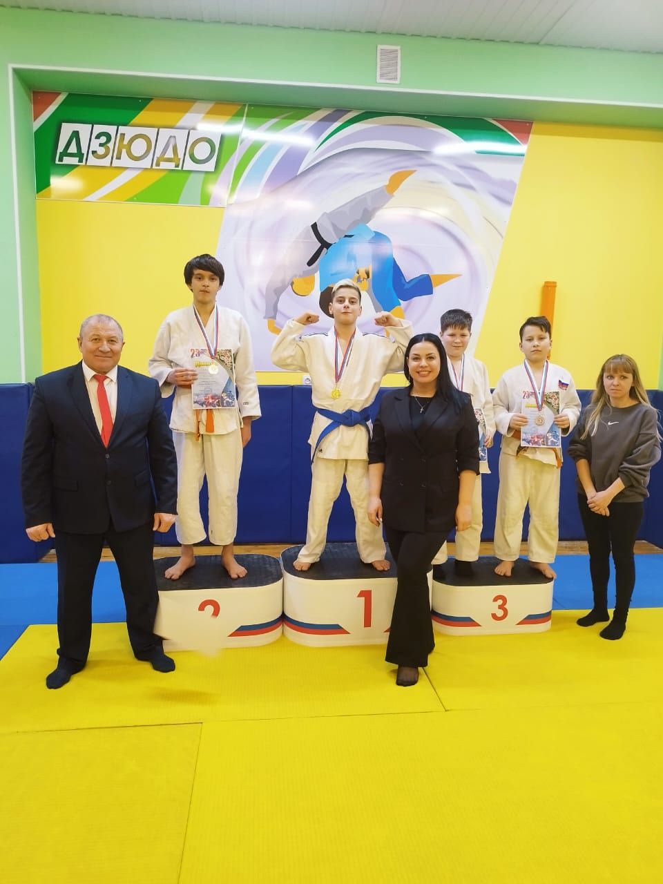 Камполянские дзюдоисты заняли призовые места в Открытом турнире в г. Нижнекамск