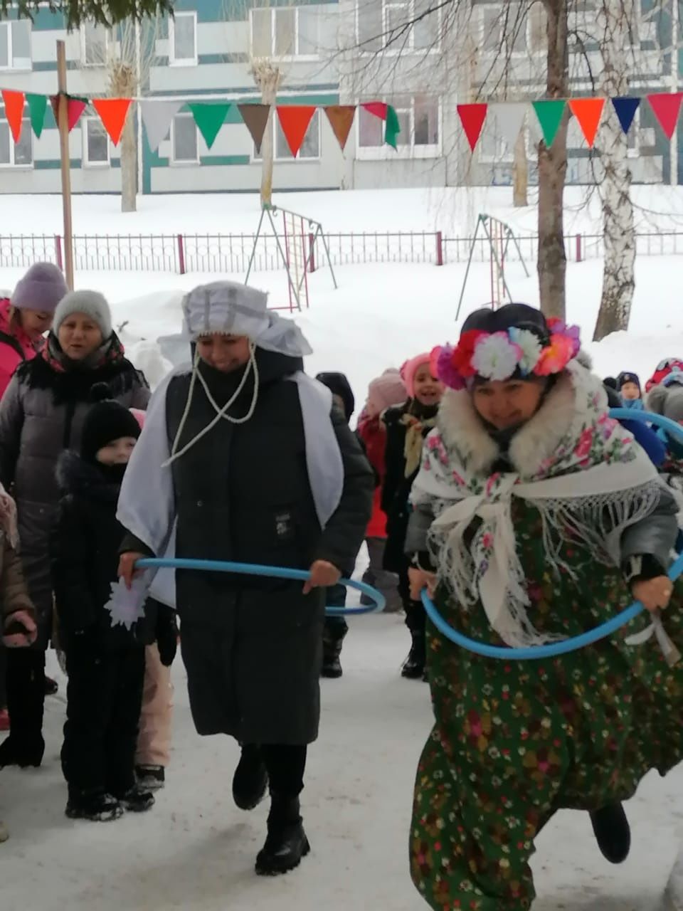 В детском саду «Золотая рыбка» прошла Масленица