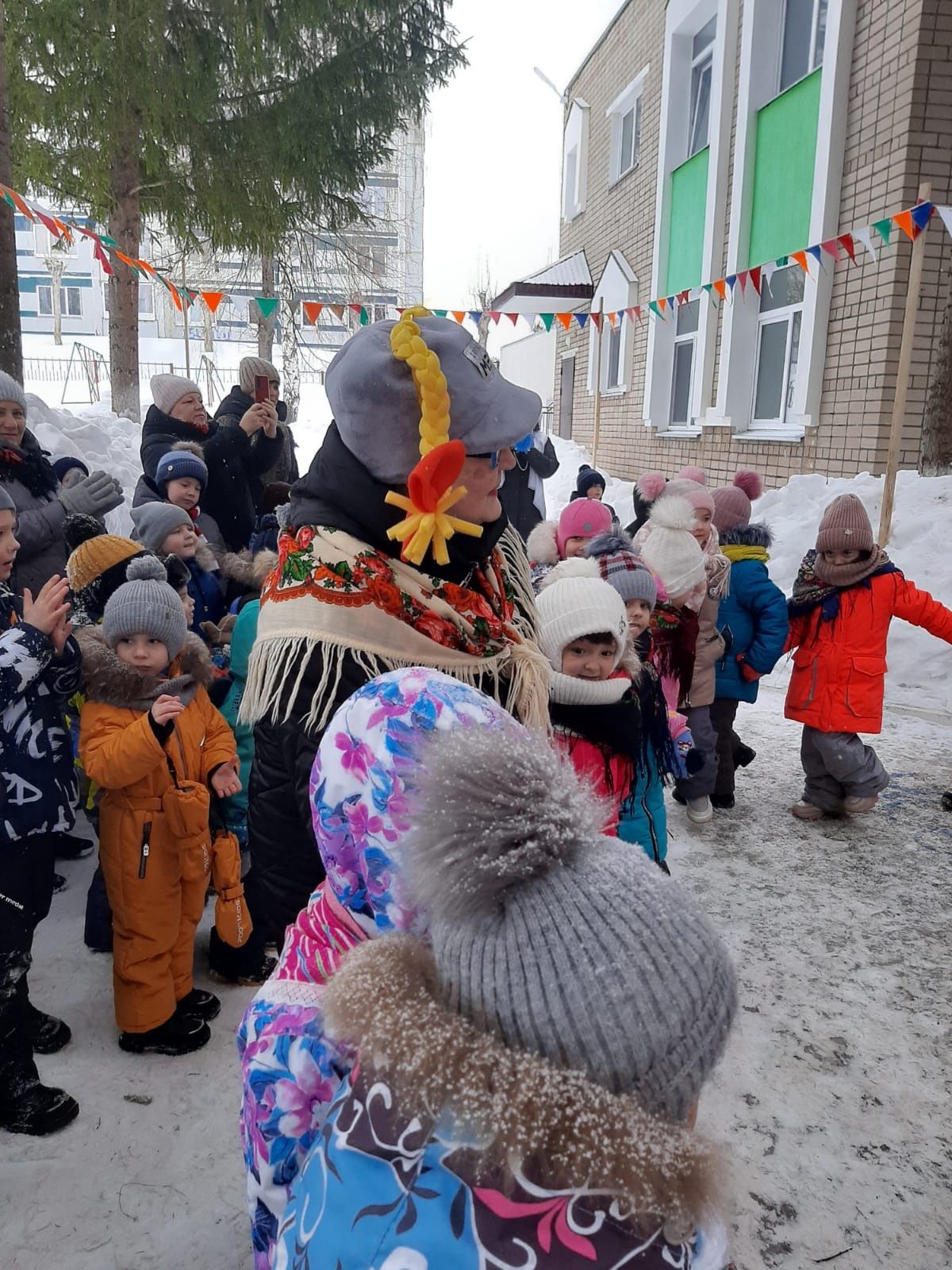 В детском саду «Золотая рыбка» прошла Масленица