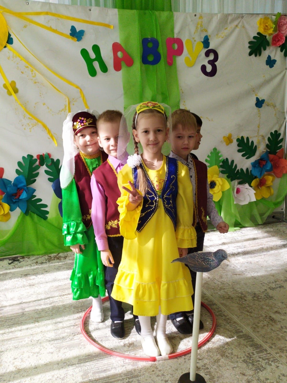 Воспитанники детского сада «Огонек» отметили праздник весны