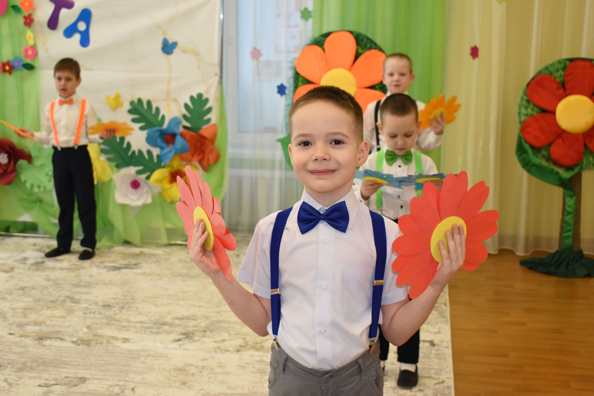 В детском саду «Огонёк» прошёл праздник для мам и бабушек