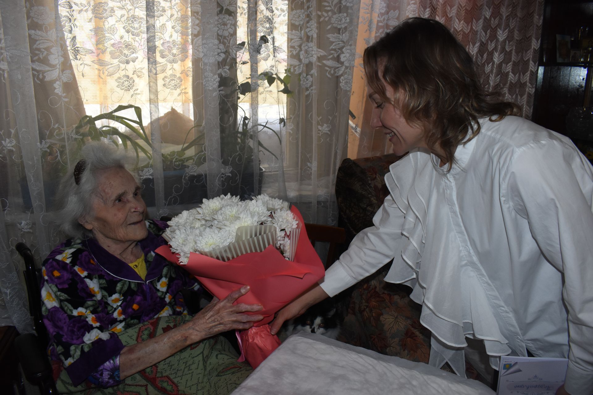 Галина Николаевна Смолина отметила 95-летний юбилей