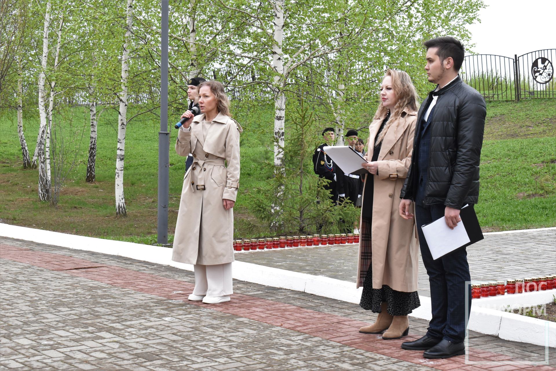 Жители Камских Полян почтили память жертвам и участникам, ликвидаторам катастрофы на Чернобыльской АЭС