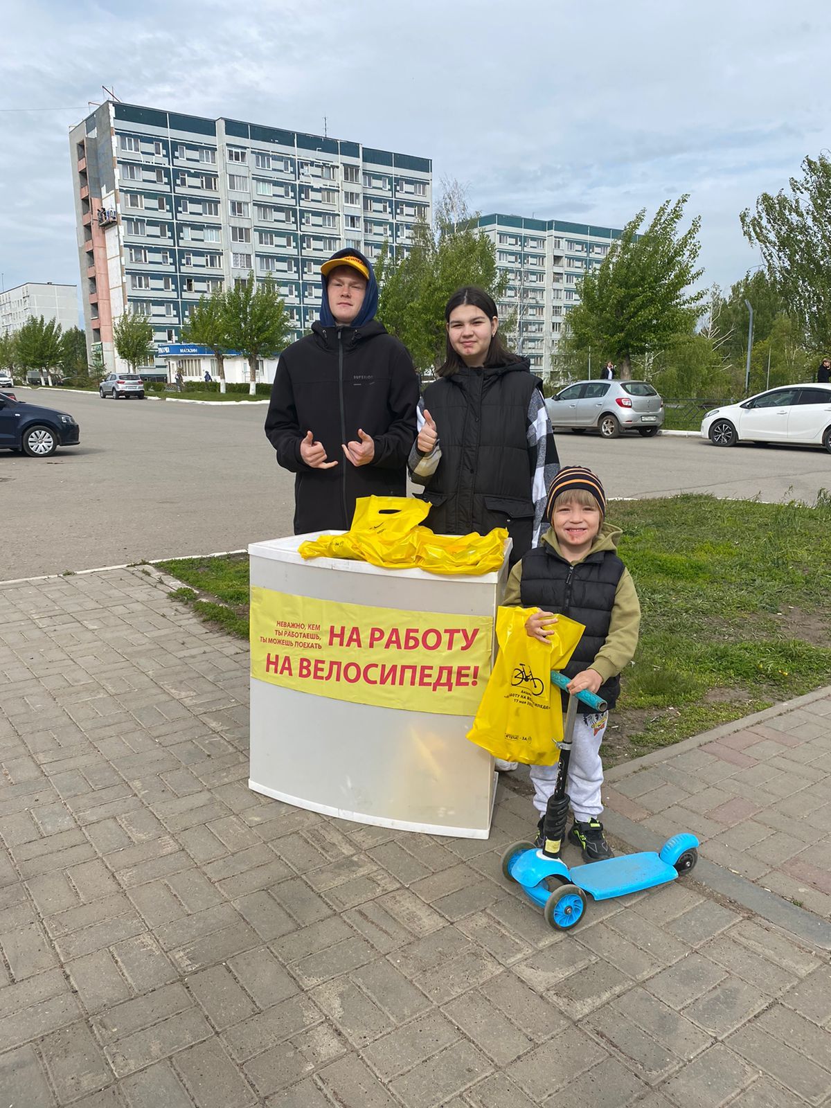 Камские Поляны присоединились к акции «На работу на велосипеде»