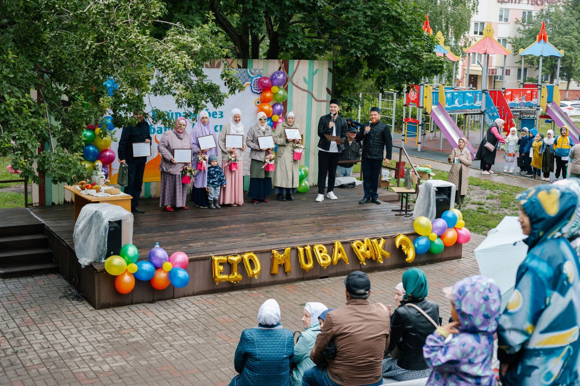 Мероприятие «Курбан-байрам» в молодежном сквере: задорно, насыщенно и ярко