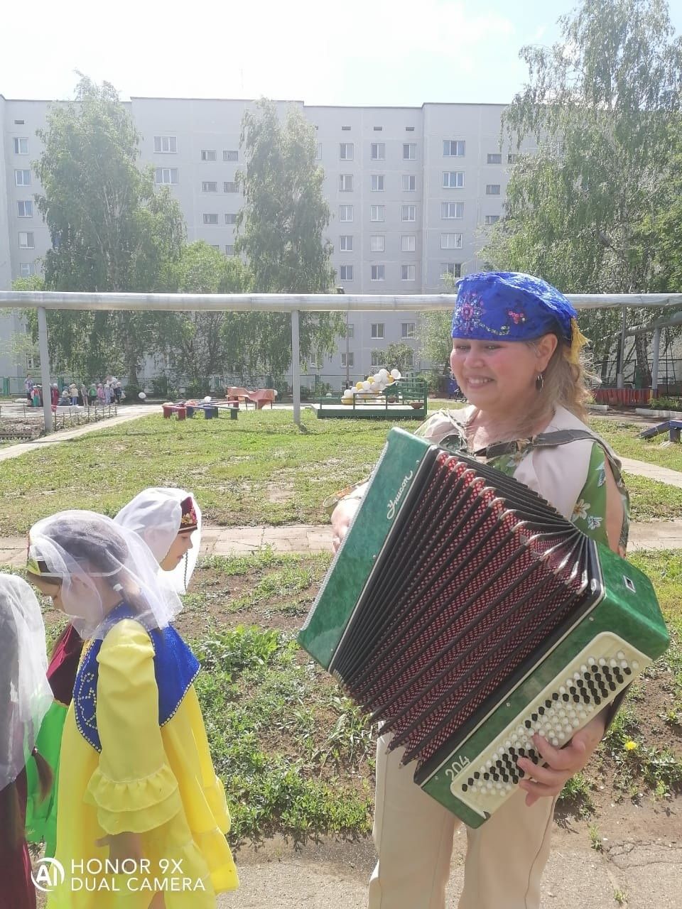 В детском саду «Огонек» прошло спортивно- музыкальное развлечение для детей всех возрастов