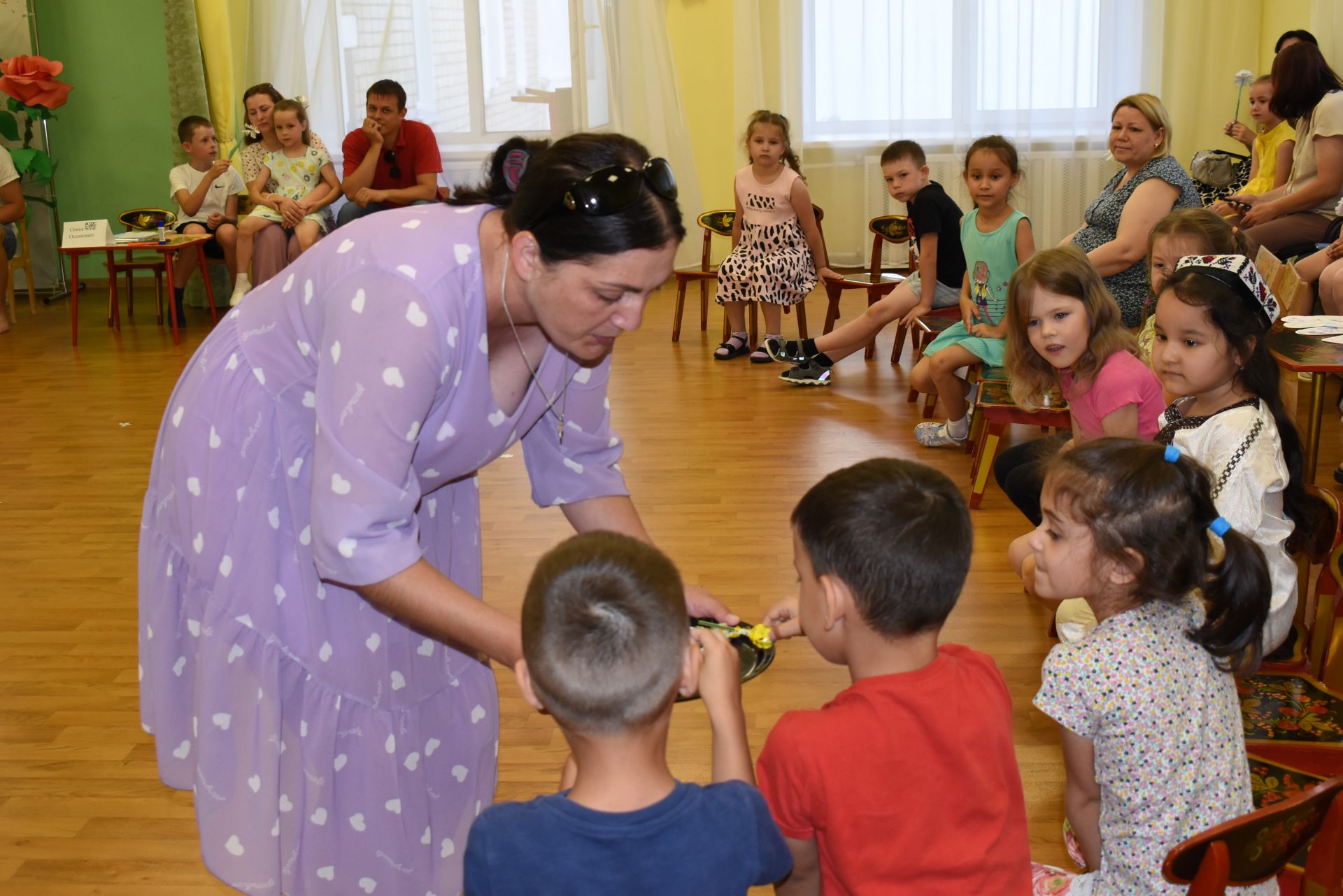 Праздник семьи прошёл в детском саду «Золотая Рыбка»