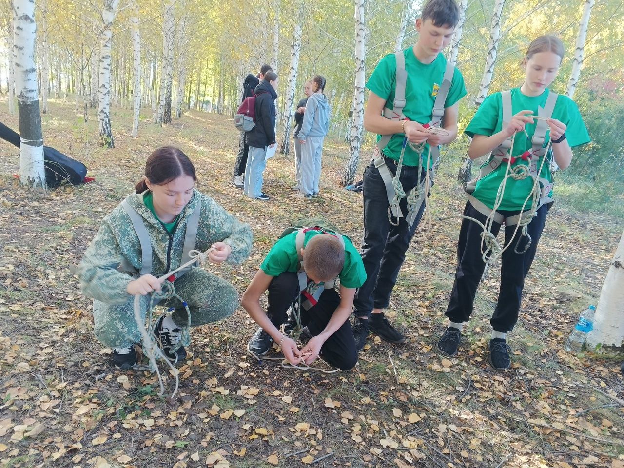 Туристические команды Камских Полян приняли участие в туристическом слёте