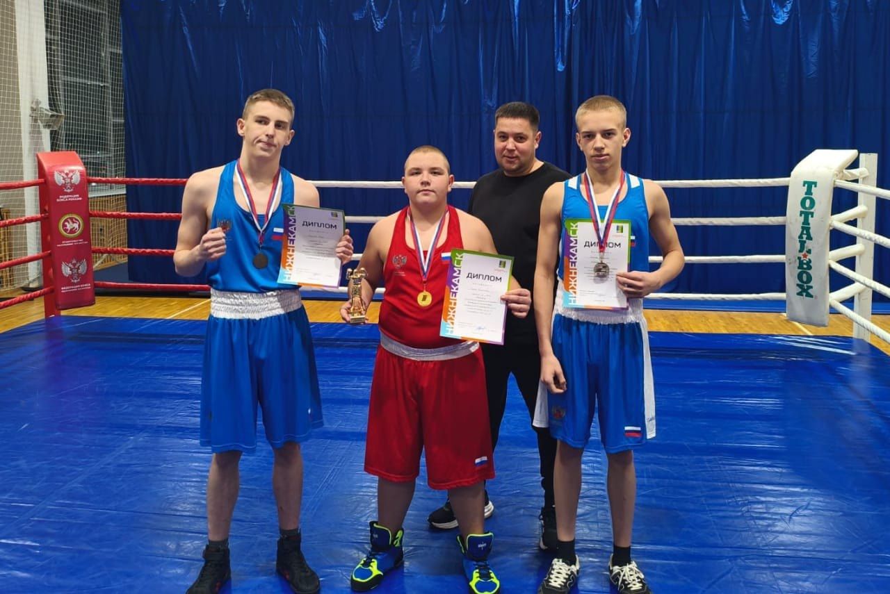Спортсмены Камских Полян завоевали три медали на городском чемпионате по боксу