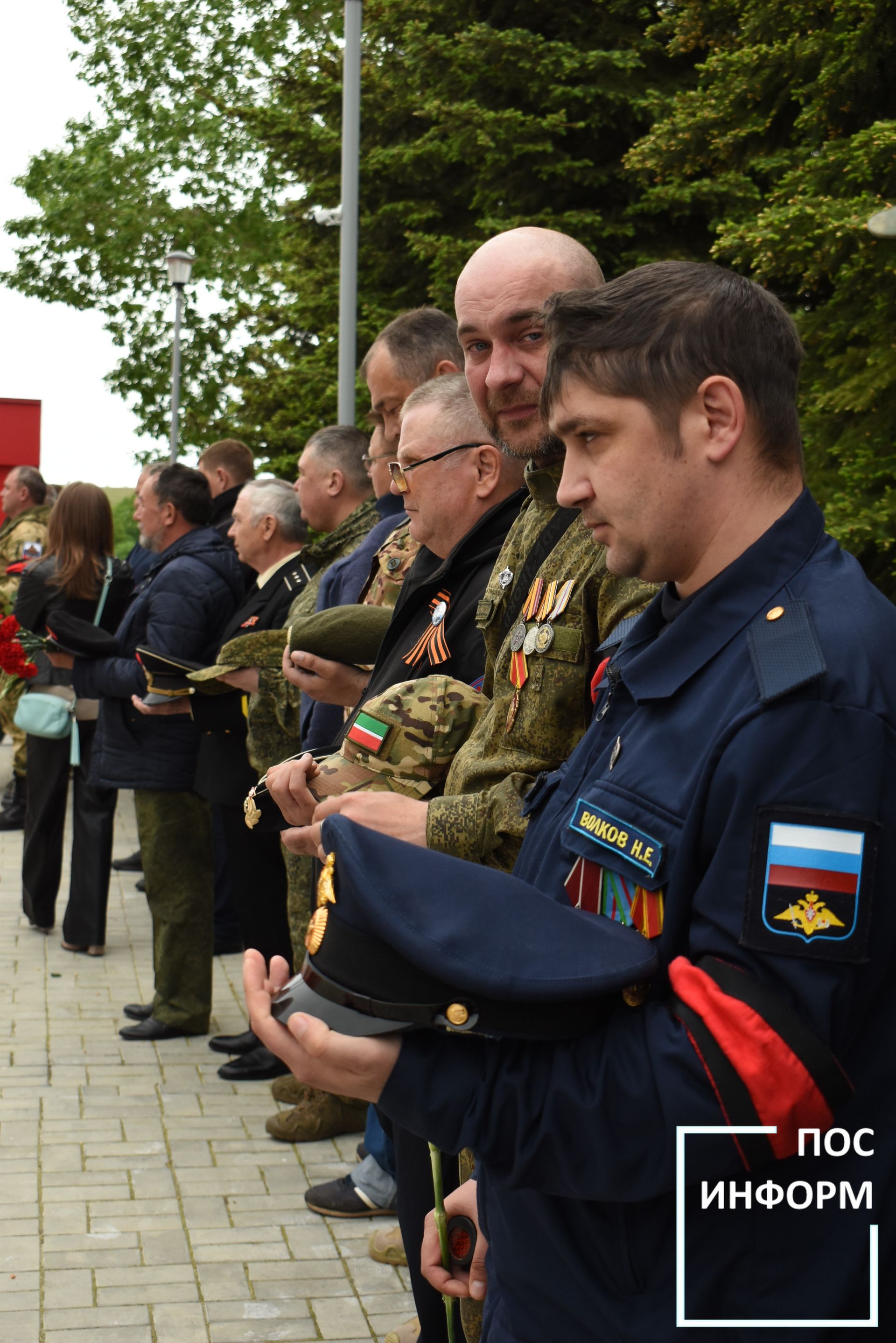 Камские Поляны простились с героем СВО Валерием Трофимовым