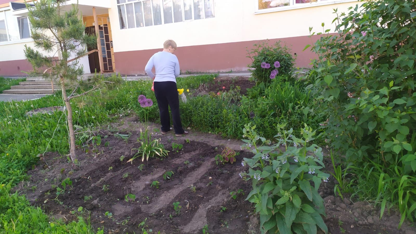 Камские Поляны расцветают: яркие клумбы и уютные дворики радуют жителей