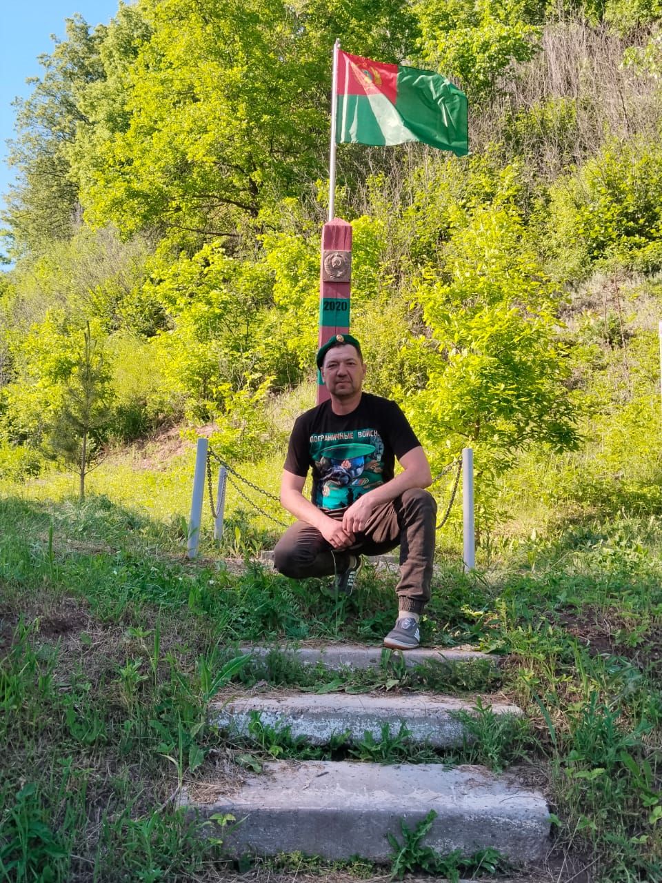 Пограничники Камских Полян организовали встречу в честь праздника