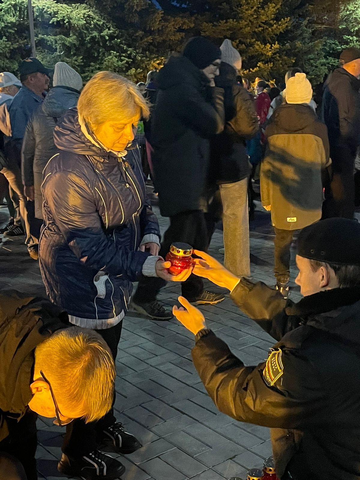 Акция «Свеча памяти» прошла в Камских Полянах в День Победы