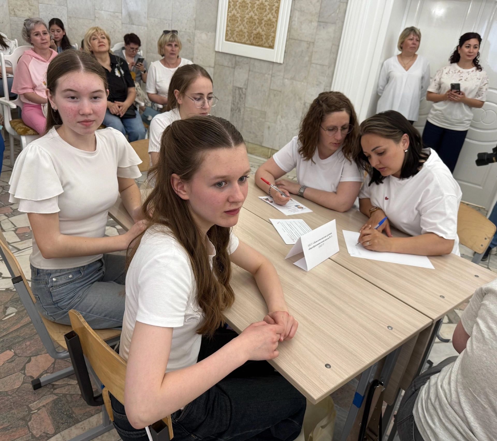 Камскополянская школа №1 приняла  участие в брейн-ринге по семьеведению