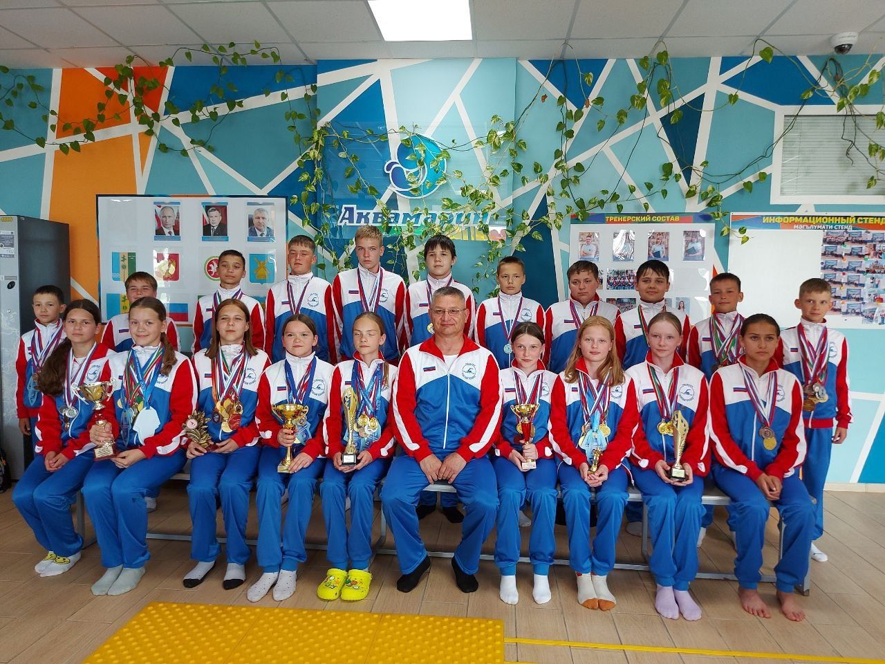 В «Спортивной школе № 7» Камских Полян прошла итоговая линейка 2025 года