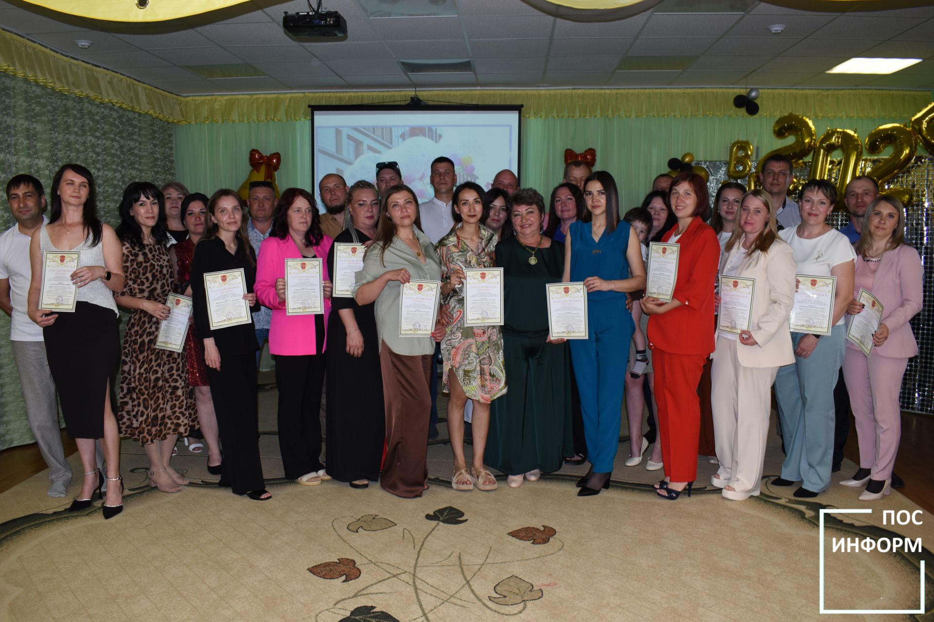 В детском саду «Золотая Рыбка» прошел выпускной вечер