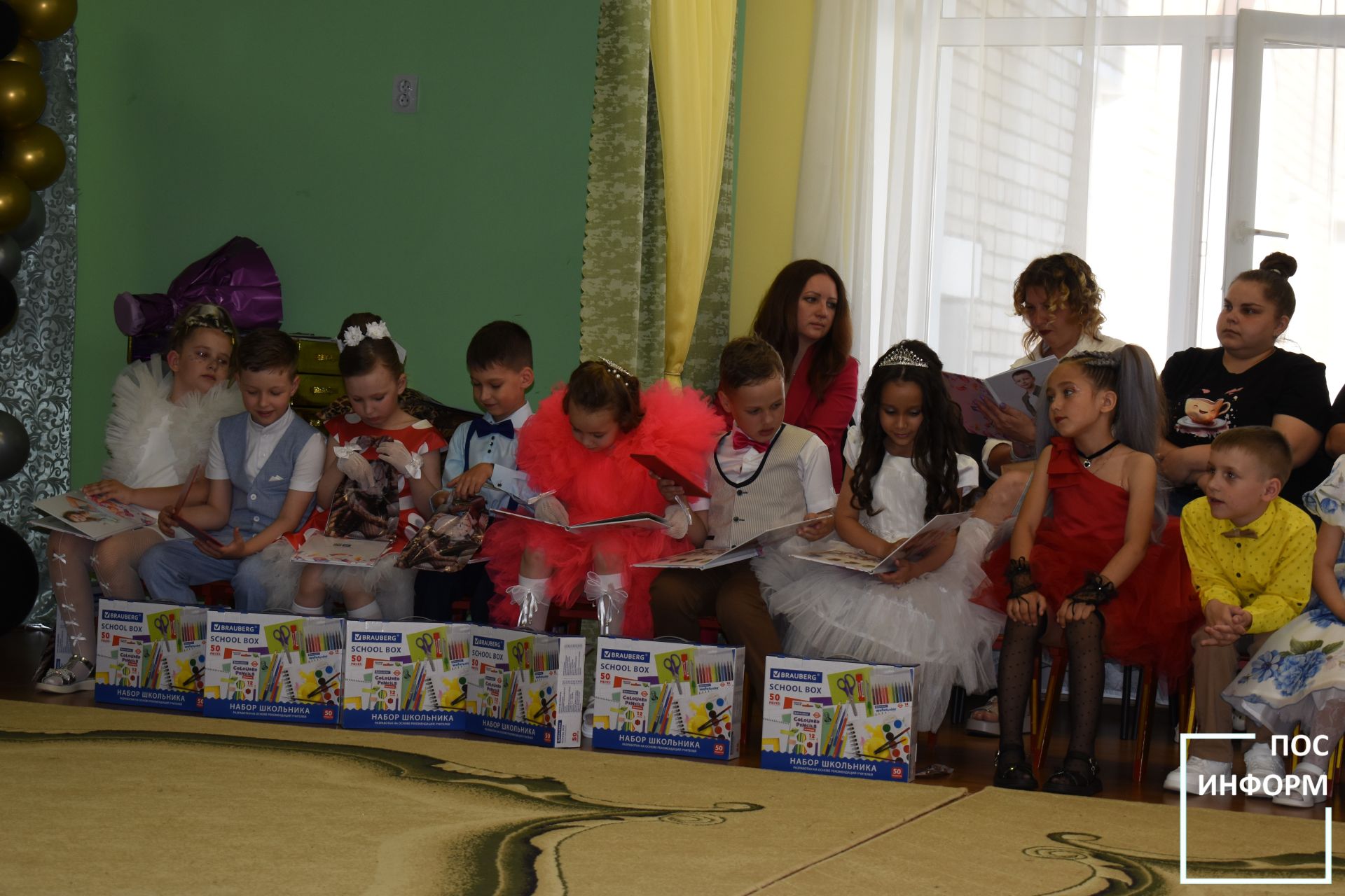 В детском саду «Золотая Рыбка» прошел выпускной вечер