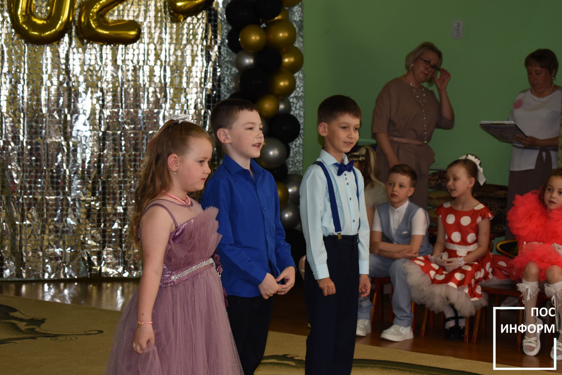 В детском саду «Золотая Рыбка» прошел выпускной вечер