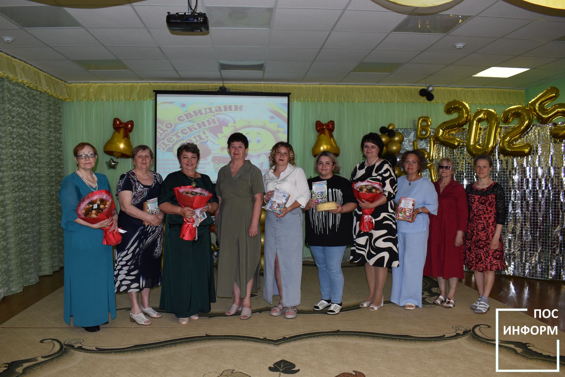 В детском саду «Золотая Рыбка» прошел выпускной вечер