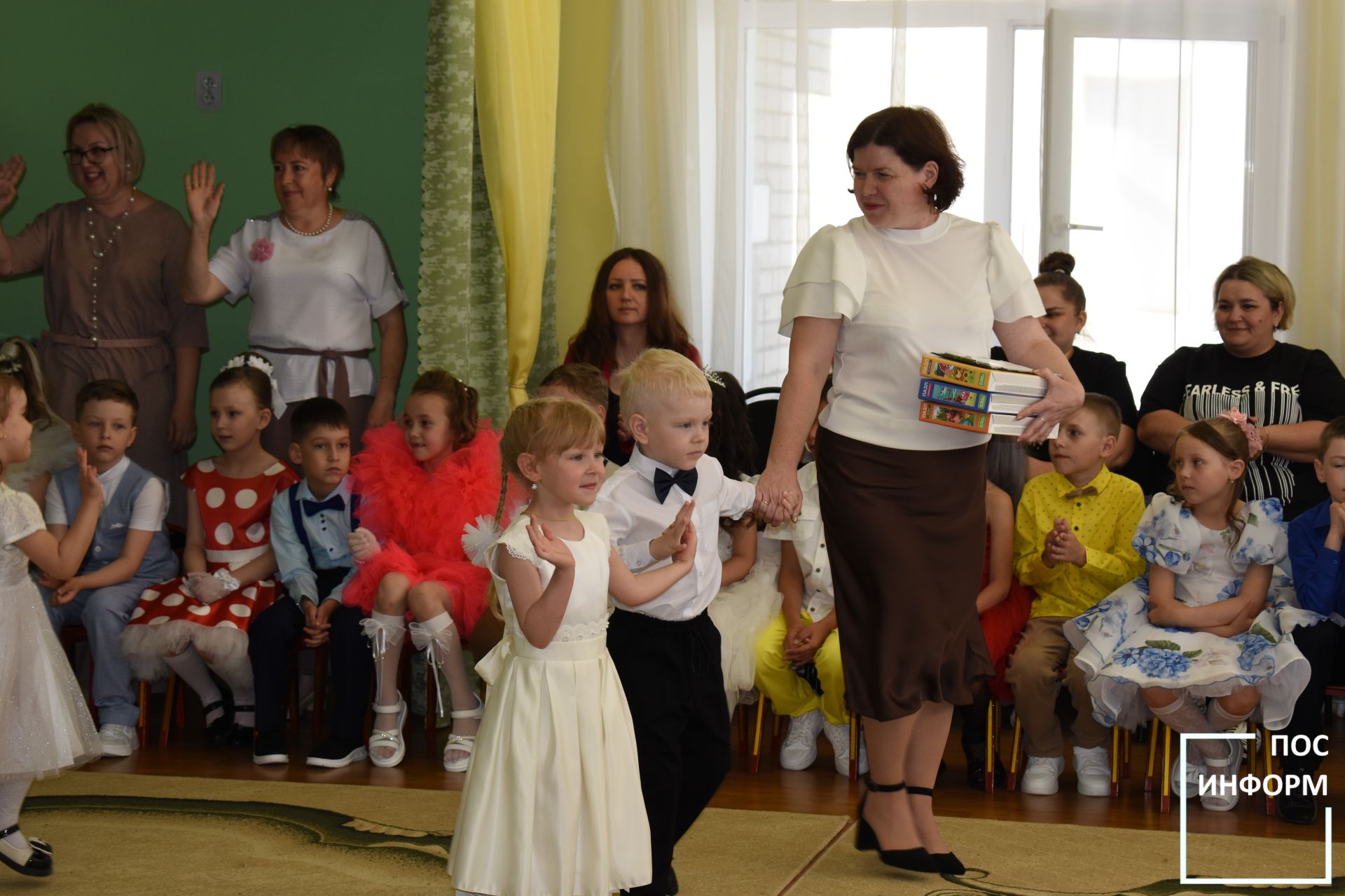 В детском саду «Золотая Рыбка» прошел выпускной вечер