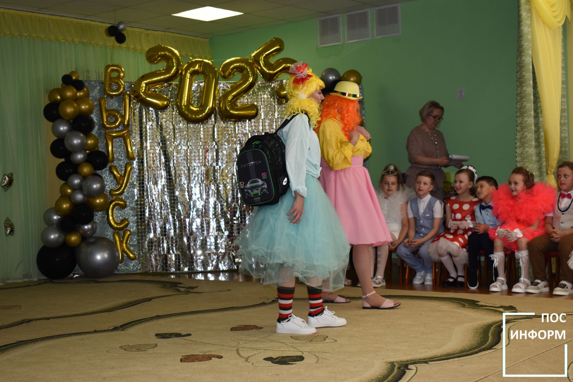 В детском саду «Золотая Рыбка» прошел выпускной вечер