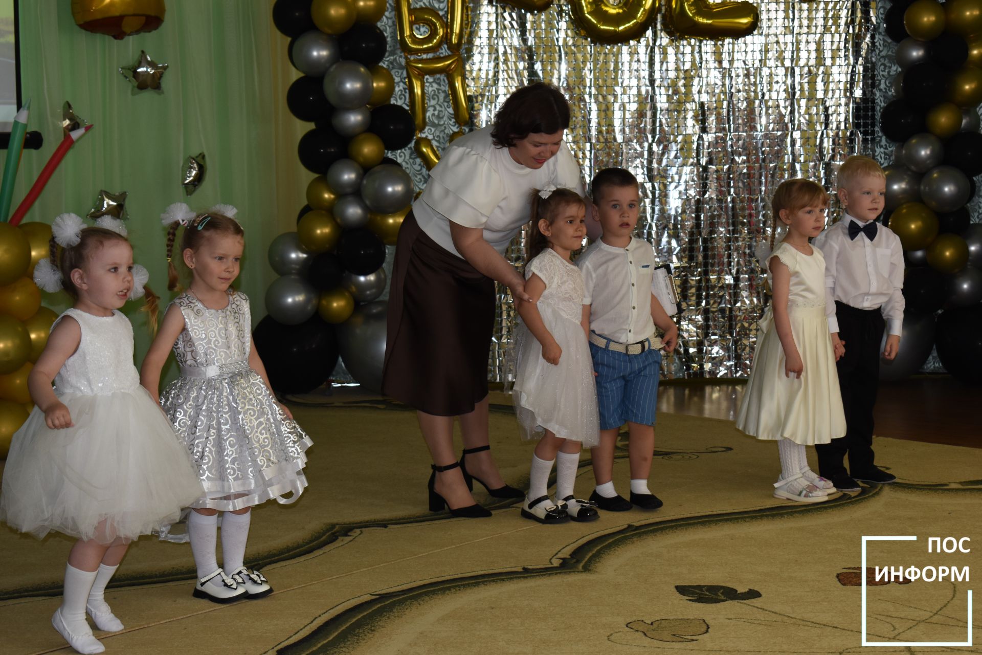 В детском саду «Золотая Рыбка» прошел выпускной вечер